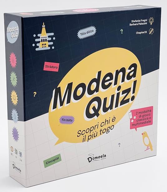 Modena Quiz!. Gioco da tavolo