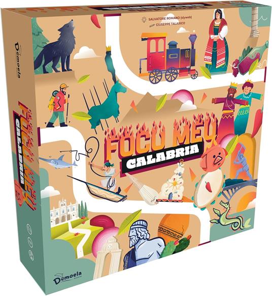 Calabria. Gioco da tavolo