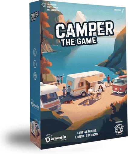 Camper - The Game. Gioco da tavolo