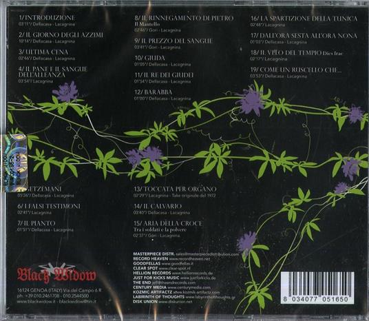 Passio Secundum Mattheum. The Complete Work - CD Audio di Latte e Miele - 2