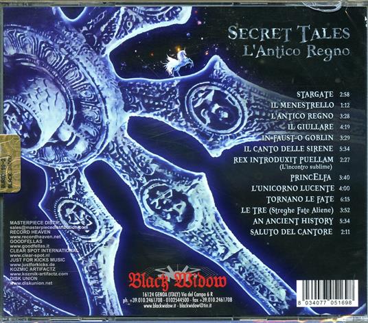 L'antico regno - CD Audio di Secret Tales - 2