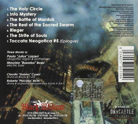 The Legend of the Holy Circle - Vinile LP di Three Monks - 2