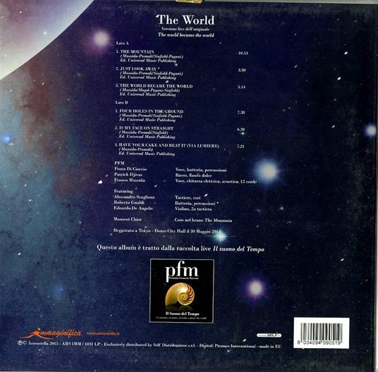 The World - Vinile LP + CD Audio di Premiata Forneria Marconi - 2