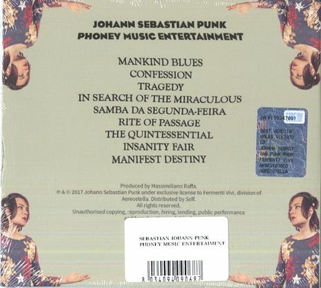 Phoney Music Entertainment - CD Audio di Johan Sebastian Punk - 2