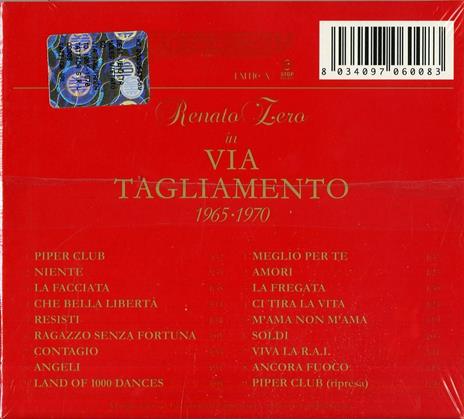 Via Tagliamento 1965-1970 - CD Audio di Renato Zero - 2
