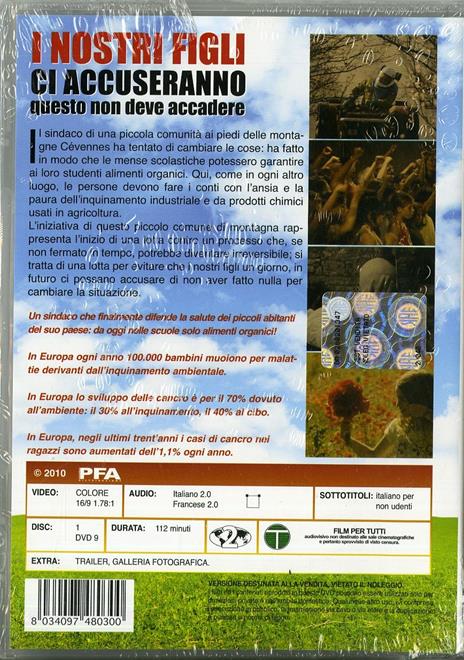 I nostri figli ci accuseranno, questo non deve succedere di Jean-Paul Jaud - DVD - 2