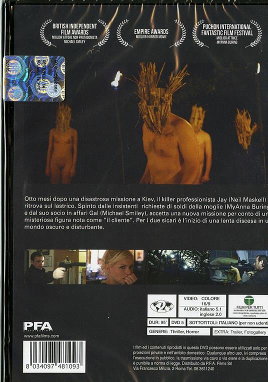 Kill List di Ben Wheatley - DVD - 2