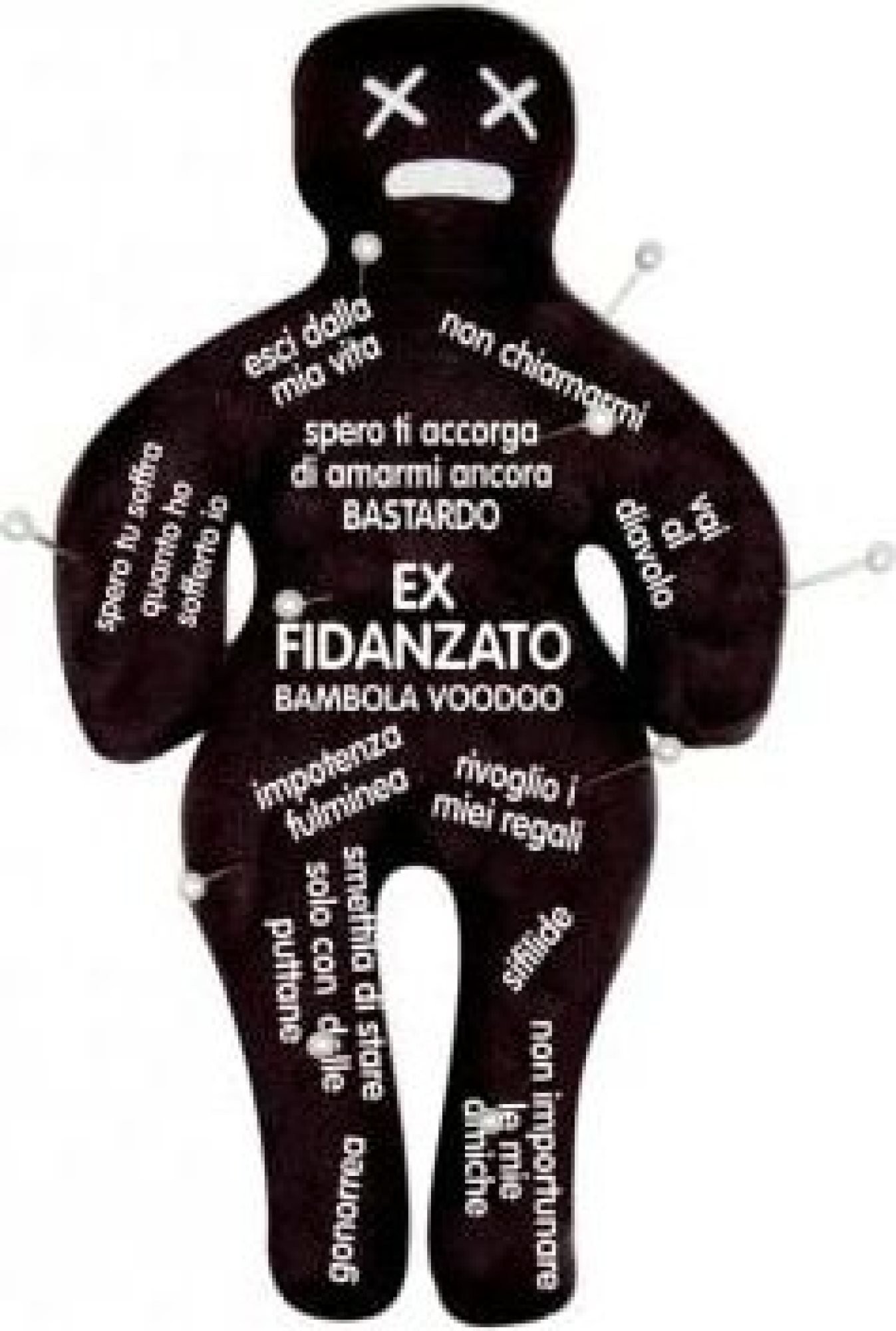 Maglietta Donna 'Gioca Ancora Con Le Bambole' – Divertente, Inquietante, Tema Voodoo E Maledizione