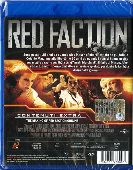Red Faction: Origins di Michael Nankin - Blu-ray - 2