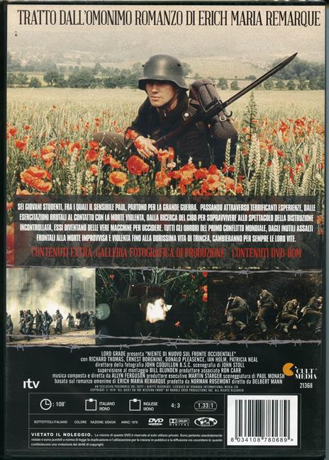 Niente di nuovo sul Fronte Occidentale di Delbert Mann - DVD - 2