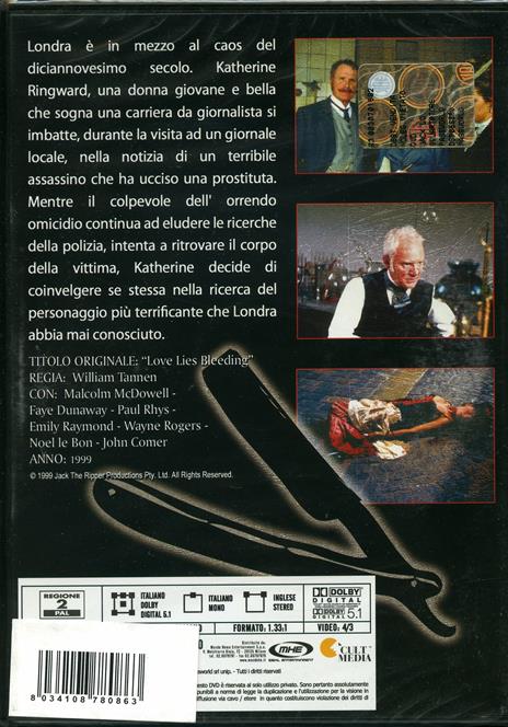 Jack lo squartatore di William Tannen - DVD - 2