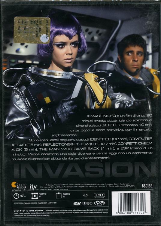 Invasion: UFO di Gerry Anderson - DVD - 2