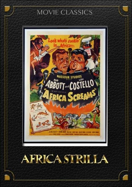 Africa strilla di Charles Barton - DVD