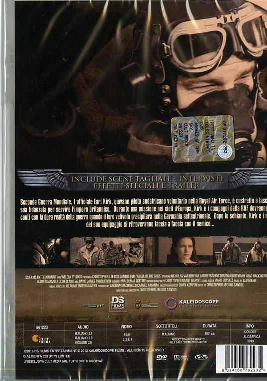 Angel Of The Skies. Battaglia nei cieli di Christopher-Lee dos Santos - DVD - 2