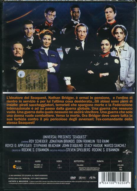 Seaquest. Odissea negli abissi di Irvin Kershner - DVD - 2