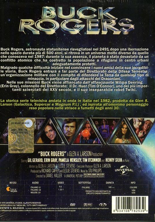 Buck Rogers. Stagione 1. Vol. 2 (3 DVD) di Sigmund Neufeld Jr.,Dick Lowry,Daniel Haller - DVD - 2