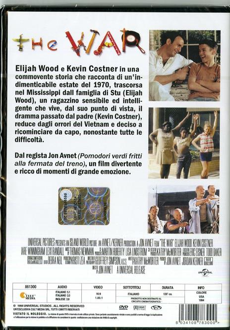 The War (DVD) di Jon Avnet - DVD - 2