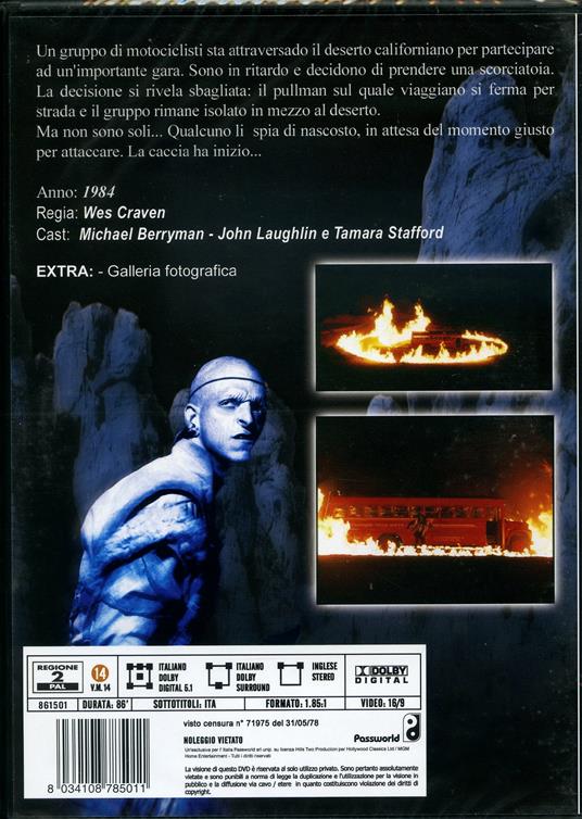 Le colline hanno gli occhi 2 (DVD) di Wes Craven - DVD - 2