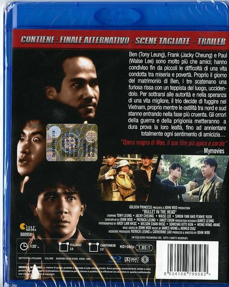 Bullet in the Head di John Woo - Blu-ray - 2