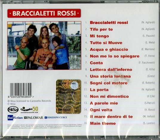 Braccialetti Rossi (Colonna sonora) - CD Audio - 2