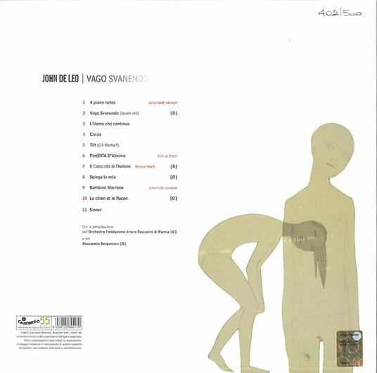 Vago Svanendo (180 gr. Limited Edition) - Vinile LP di John De Leo - 2