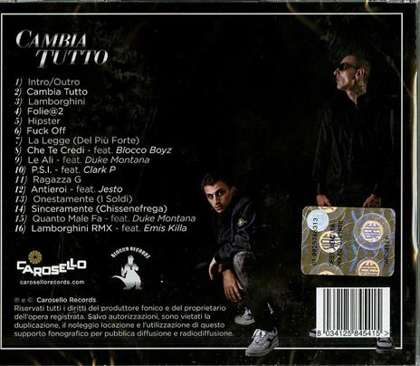 Cambiatutto - CD Audio di Sick Luke,Canesecco - 2