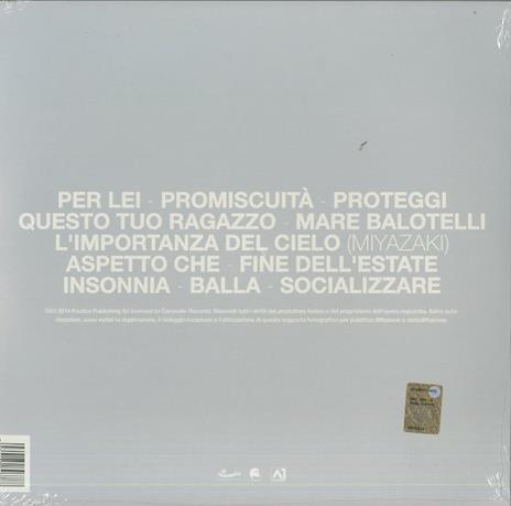 Fuoricampo (180 gr.) - Vinile LP di TheGiornalisti - 2