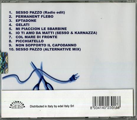 Sesso pazzo - CD Audio di Skiantos - 2
