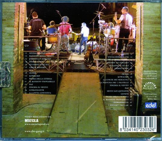 Le radici e le ali. 1991-2011 Live Album - CD Audio + DVD di Gang - 2