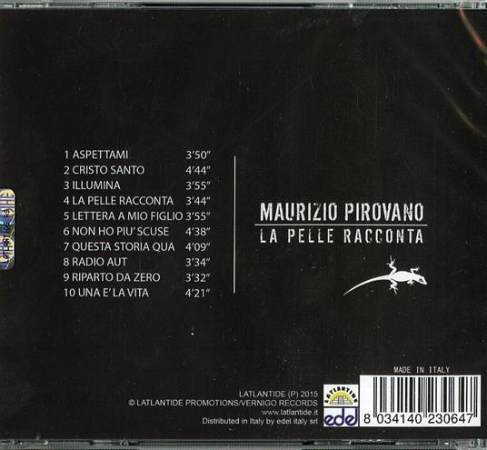 La pelle racconta - CD Audio di Maurizio Pirovano - 2