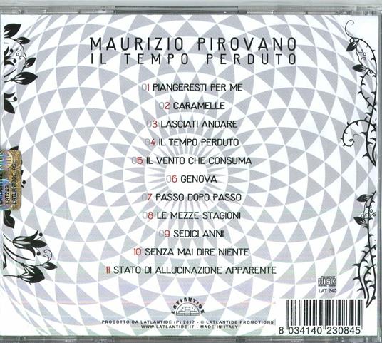 Il tempo perduto - CD Audio di Maurizio Pirovano - 2