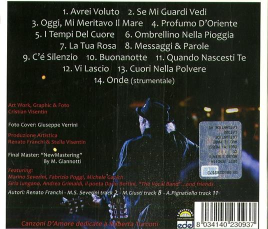 Oggi mi meritavo il mare - CD Audio di Renato Franchi - 2