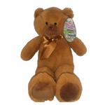 Peluche Orso Cleo 40 Cm Marrone Con Fiocco  976