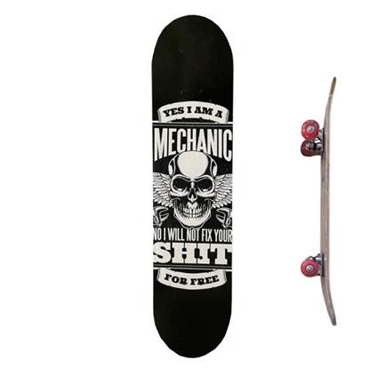 Skateboard Mechanic Doppia Stampa 80 Cm Gvc 9604