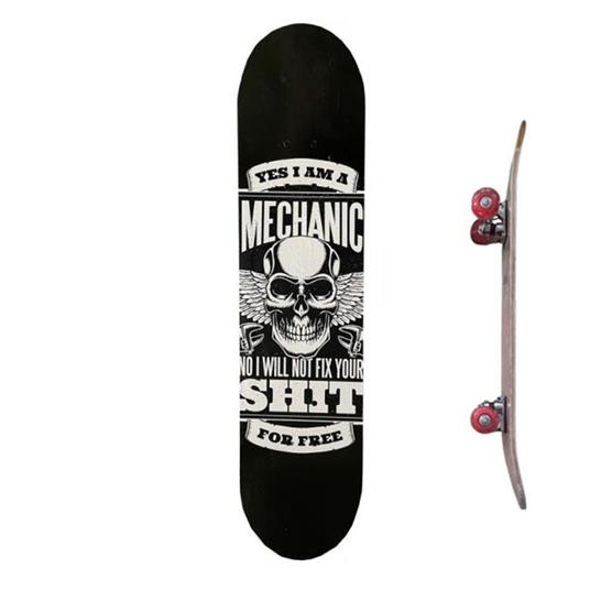 Skateboard Mechanic Doppia Stampa 80 Cm Gvc 9604