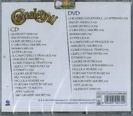 Emozioni senza tempo - CD Audio + DVD di Camaleonti - 2