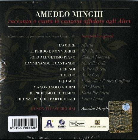 Suoni tra ieri e domani. Live (with Cinzia Gangarella) - CD Audio di Amedeo Minghi - 2