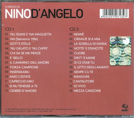 Il meglio di - CD Audio di Nino D'Angelo - 2