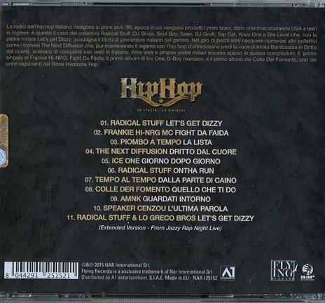 Flying Records. Hip Hop Italia, Le Origini - CD Audio - 2