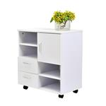 HomCom Mobile porta TV in Legno + Cassetti e Anta Console Salotto