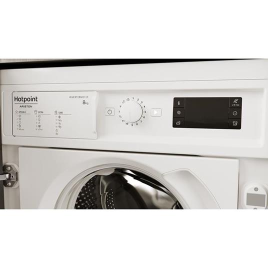 Hotpoint BI WMHG 81284 EU lavatrice Da Incasso Caricamento frontale 8 kg  1200 Giri/min C Bianco - Hotpoint - Casa e Cucina | IBS