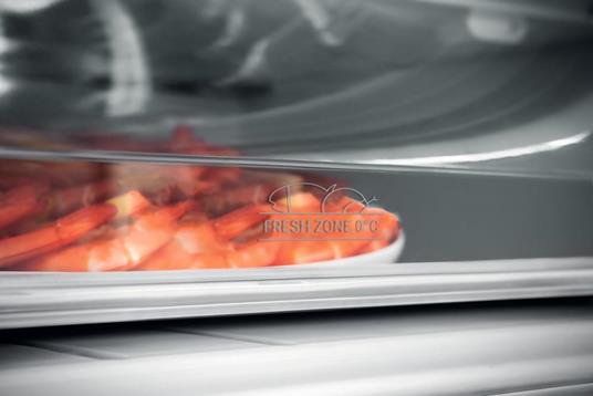 Hotpoint HA70BI 52 X frigorifero con congelatore Libera installazione 444 L  E Acciaio inossidabile - Hotpoint - Casa e Cucina | IBS