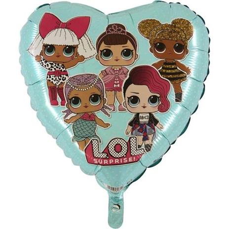 Pallone Foil Cuore 18"-45 Cm Lol Surprise Tiff Q