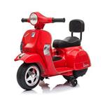 Vespa Elettrica Per Bambini Moto Scooter Piaggio Rossa