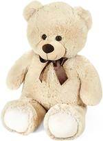 Orso Beige  Con Fiocco 80cm