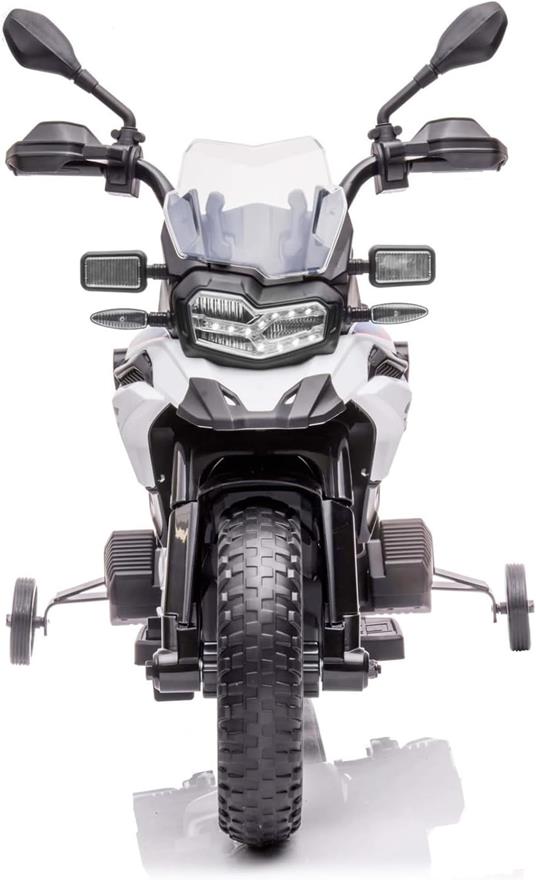 Moto Elettrica per Bambini BMW GS850F Bianca - 2