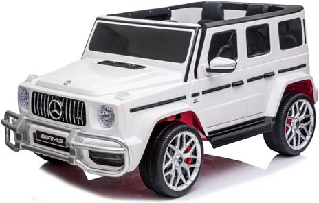Auto Elettrica per Bambini Mercedes Classe G Bianco - 2