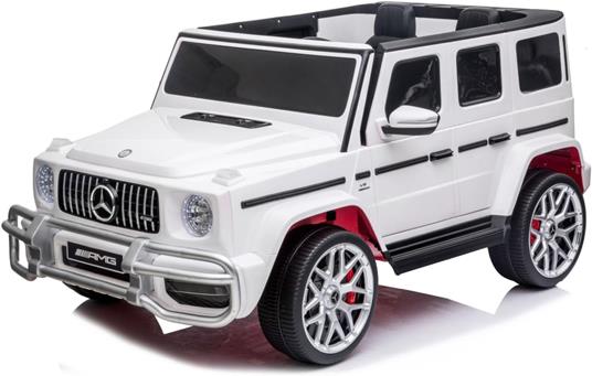 Auto Elettrica per Bambini Mercedes Classe G Bianco - 2