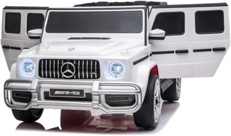 Auto Elettrica per Bambini Mercedes Classe G Bianco - 3