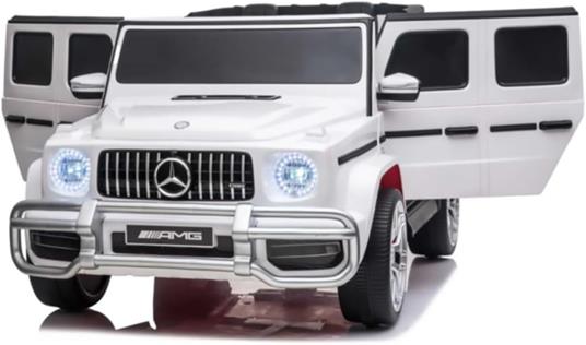 Auto Elettrica per Bambini Mercedes Classe G Bianco - 3